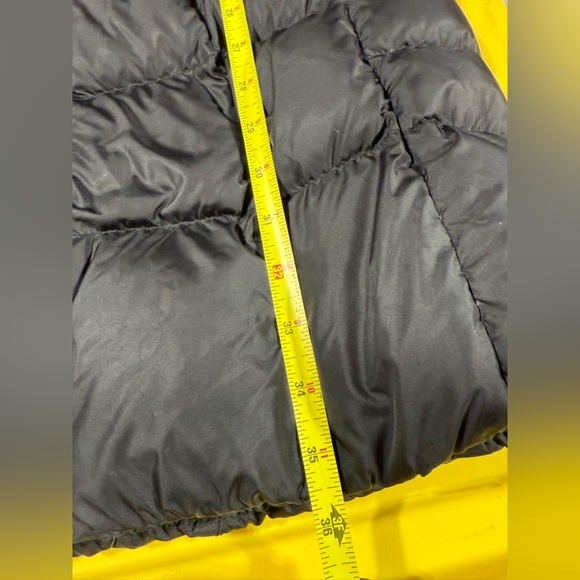 North Face Metropolis Parka Womens Small Black 550 Down Hooded Quilted Puffer - Picture 12 of 15